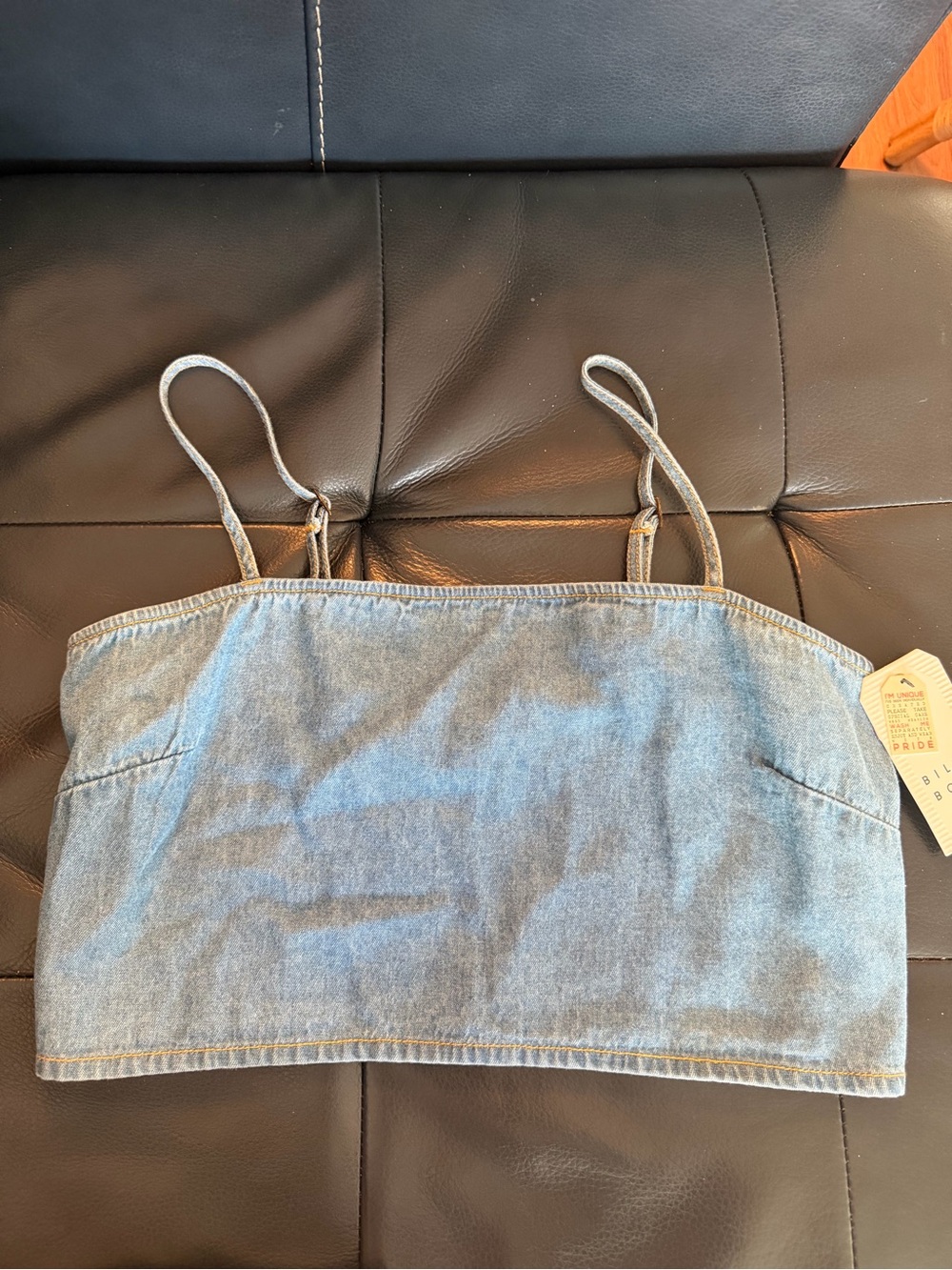 Billabong Light Blue Denim Cami Top